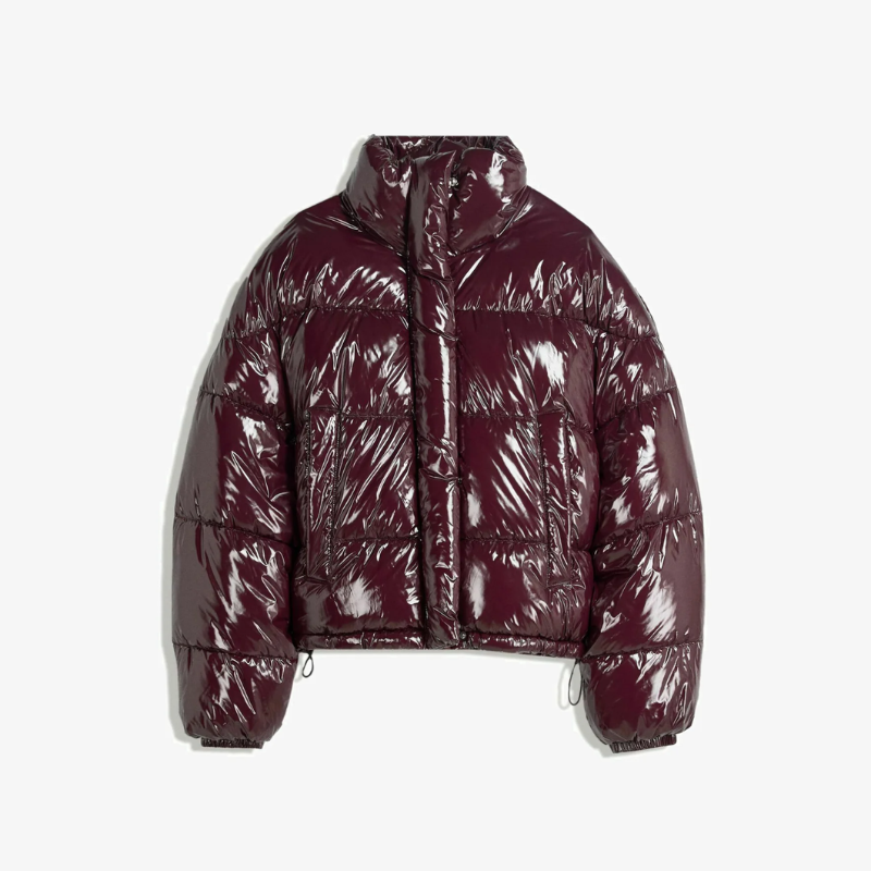 Giacca bomber brillante
